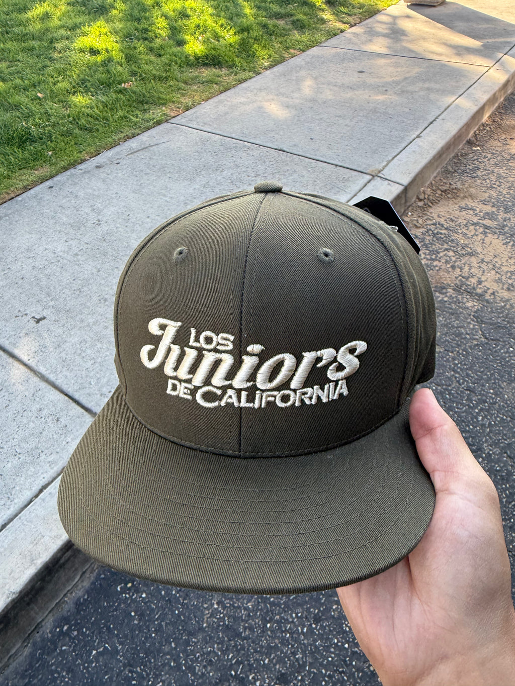 Los Juniors de California Green Snapback Hat